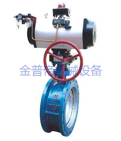 气动硬密封对夹式蝶阀