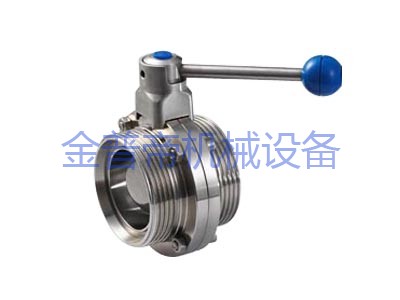 卫生级螺纹蝶阀